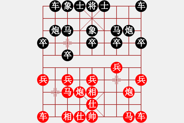 象棋棋譜圖片：小花仙[2429080665] 負 小卒過河[172578414] - 步數(shù)：10 