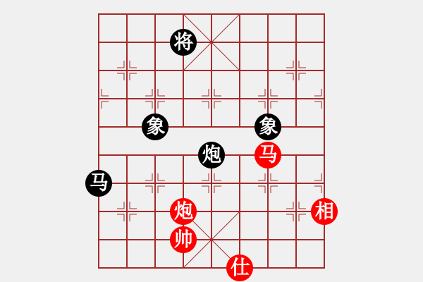 象棋棋谱图片：赵顺心 先和 吕钦 - 步数：170 