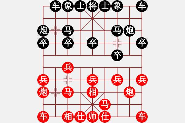 象棋棋谱图片：晓阳逸士(风魔)-和-shiga(地煞) - 步数：10 