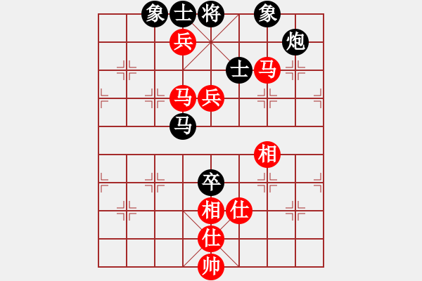 象棋棋谱图片：晓阳逸士(风魔)-和-shiga(地煞) - 步数：170 