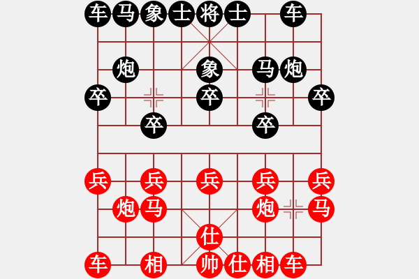 象棋棋譜圖片：外圍波集團(tuán)(天帝)-勝-唐吉訶德(人王) - 步數(shù)：10 