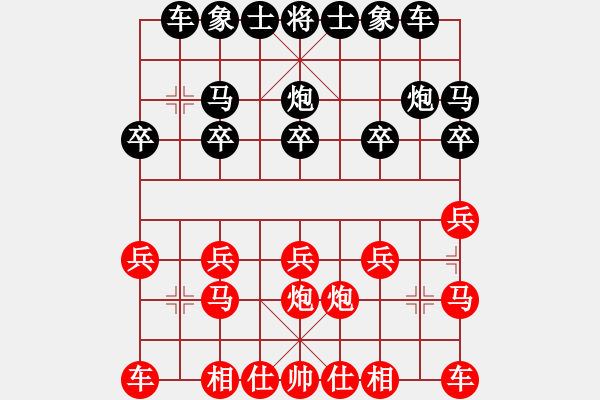 象棋棋譜圖片：賴(lài)漢章 先對(duì) 蔡協(xié)谷 - 步數(shù)：10 