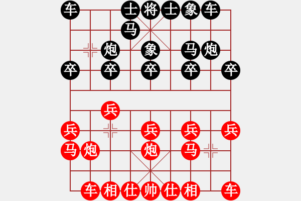 象棋棋谱图片：楚留香(5段)-胜-本溪三小(1段) - 步数：10 