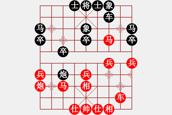 象棋棋譜圖片：各類象棋網(wǎng)(6f)-負(fù)-aaabbb(5f) - 步數(shù)：30 