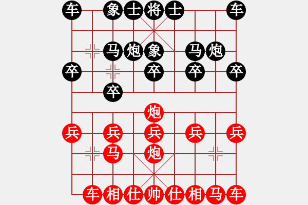 象棋棋譜圖片：3262035(草民) 負 3083232(縣令) - 步數(shù)：10 