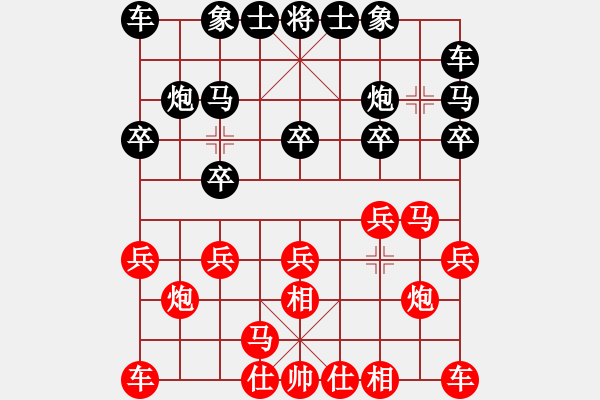 象棋棋譜圖片：阿木林[業(yè)余四級(jí)] 先負(fù) 年輕工作室[業(yè)余四級(jí)] - 步數(shù)：10 