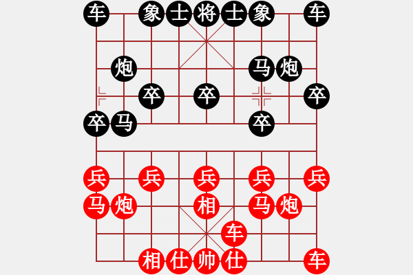 象棋棋譜圖片：月出皎兮[474177218] -VS- 銘記天下[346544807] - 步數(shù)：10 