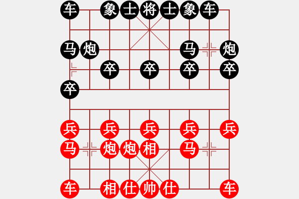 象棋棋譜圖片：【竹】運(yùn)氣轉(zhuǎn)折地 -先和- ★夜郎游俠 - 步數(shù)：10 