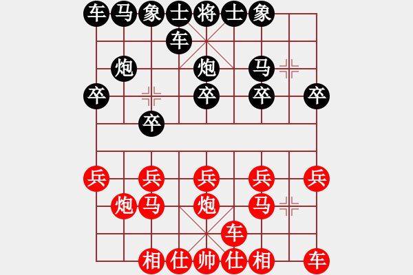 象棋棋譜圖片：林樂[623357752] -VS- 橫才俊儒[292832991] - 步數(shù)：10 