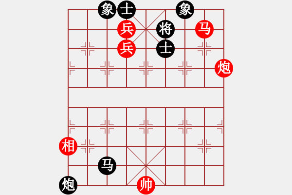 象棋棋譜圖片：44局 A04- 巡河炮局-小蟲引擎23層(2117) 先勝 徐庶(2100) - 步數(shù)：120 