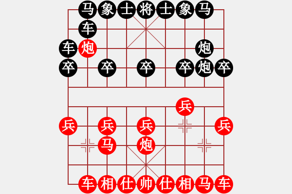 象棋棋譜圖片：新疆棋王[894548546] -VS- 橘莓、毒酒 第二局 - 步數(shù)：10 