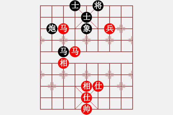 象棋棋譜圖片：144局 A60- 過(guò)宮炮局-名手引擎23層 (先和) BugChess Plus 19-07-0 - 步數(shù)：100 