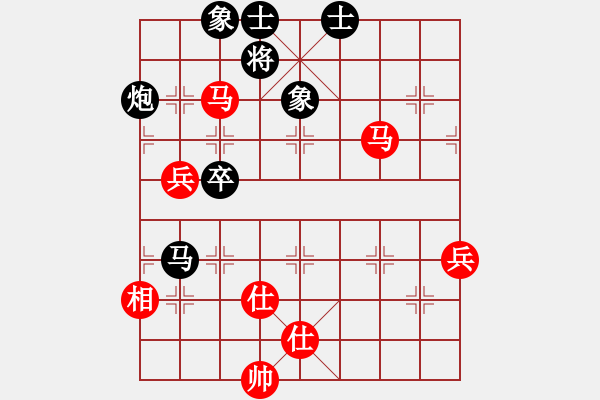 象棋棋譜圖片：loiu(6段)-和-肥貓貓(5段) - 步數(shù)：80 