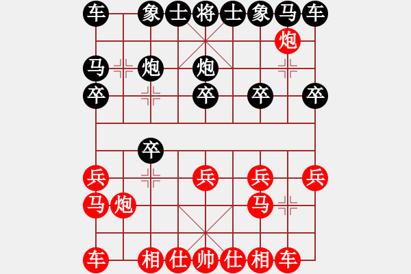 象棋棋譜圖片：小丁香(2段)-負(fù)-九九女兒紅(5段) - 步數(shù)：10 