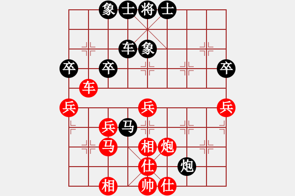 象棋棋譜圖片：taizihe(7星)-負(fù)-wscxt(7星) - 步數(shù)：46 