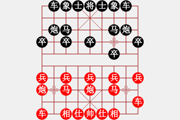 象棋棋譜圖片：棋友-魚鳥[575644877] -VS- 舞者[653473597] - 步數(shù)：10 