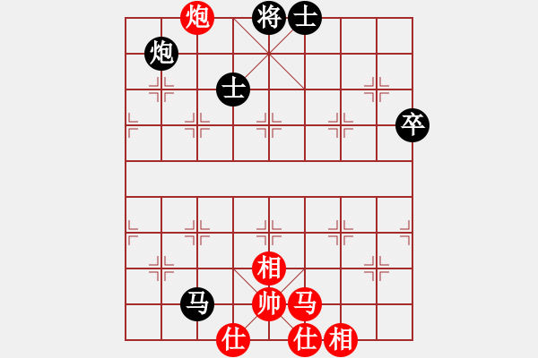 象棋棋譜圖片：執(zhí)著一生(4段)-負-gufangf(4段) - 步數(shù)：88 