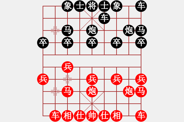 象棋棋譜圖片：qindhjd 勝 當(dāng)兵的人 - 步數(shù)：10 