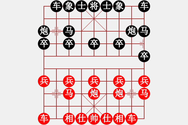 象棋棋譜圖片：2022.3.21.1中級(jí)場(chǎng)后勝 - 步數(shù)：10 