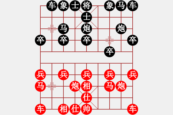 象棋棋譜圖片：伊可人[963125967] -VS- 凌の嵐[156196588] - 步數(shù)：10 