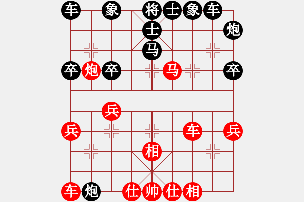 象棋棋譜圖片：力劈華山(3段)-勝-老鄧(3段) - 步數(shù)：30 