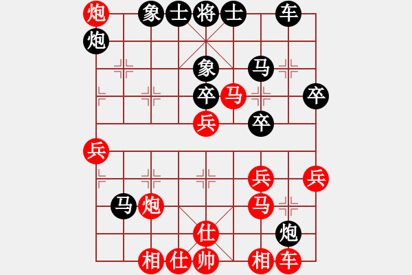 象棋棋譜圖片：梁山武松(8段)-勝-獨(dú)行怪俠(8段) - 步數(shù)：40 