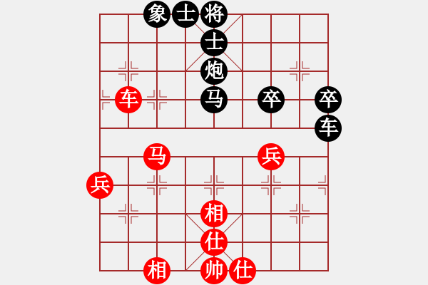 象棋棋譜圖片：月色(9星)-勝-廣州小閑哥(地煞)炮橫車對(duì)直車巡河 - 步數(shù)：60 