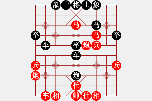 象棋棋譜圖片：金蟲(chóng)降小貓(9星)-負(fù)-shiga(地煞) - 步數(shù)：40 