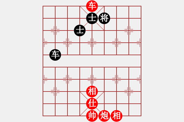 象棋棋譜圖片：車炮單缺仕勝車雙士 - 步數(shù)：10 