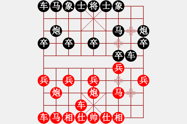 象棋棋谱图片：2023.8.15.1李帅先负张荣昌 - 步数：10 