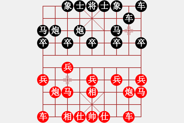 象棋棋譜圖片：崇明天使(9星)-負-和和氣氣(9星) - 步數(shù)：10 