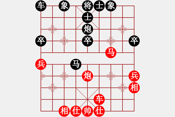 象棋棋譜圖片：2019貴州織金縣牛場鎮(zhèn)首屆象棋公開賽高明海先和夏俊明2 - 步數(shù)：50 