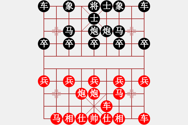 象棋棋譜圖片：9613局 A50-仕角炮局-旋九專雙核-菜鳥 紅先負(fù) 小蟲引擎24層 - 步數(shù)：10 