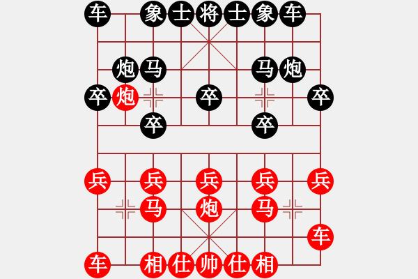 象棋棋譜圖片：天涯[783215000] -VS- 淺薄[2659286881] - 步數(shù)：10 