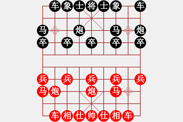 象棋棋譜圖片：百思不得棋解[575644877] -VS- 貪戀妳.[541028011] - 步數(shù)：10 