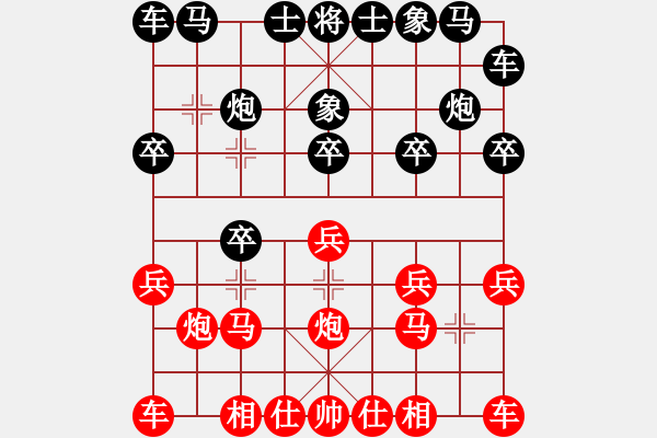 象棋棋譜圖片：《狂棄兩子，高奏凱歌！》寧波戚文卿【先勝】獨木林(2015-2-11弈于大師網(wǎng)高級棋室) - 步數(shù)：10 