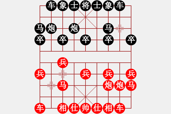 象棋棋譜圖片：星月一老虎(1段)-勝-中原風(fēng)火(2段) - 步數(shù)：10 