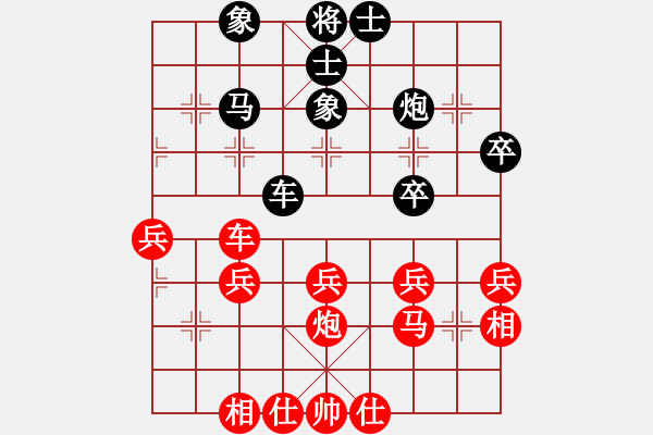 象棋棋譜圖片：倪雋哲爸爸先勝潘日照 - 步數(shù)：40 