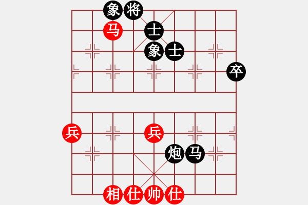 象棋棋譜圖片：大兵小小兵(7段)-負(fù)-中期趨勢(shì)(9段) - 步數(shù)：70 