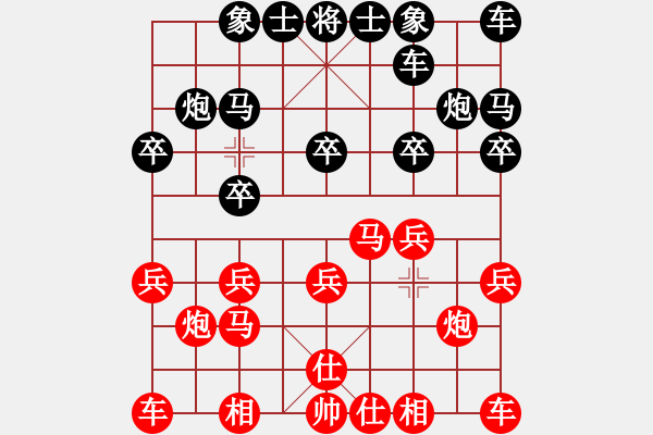 象棋棋譜圖片：瓦房店美女(1段)-負(fù)-長(zhǎng)劍如虹(3段) - 步數(shù)：10 