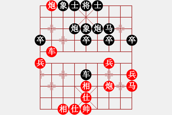 象棋棋譜圖片：棋壇毒龍(8段)-負(fù)-宇宙樂園(2段) - 步數(shù)：40 