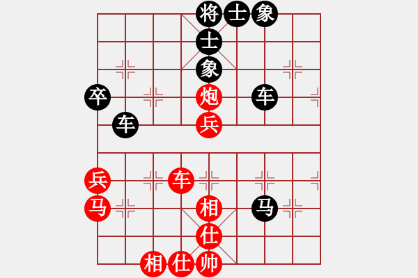 象棋棋譜圖片：進(jìn)兵對(duì)卒底炮 zzbdwm 和 驛城小帥哥 - 步數(shù)：60 