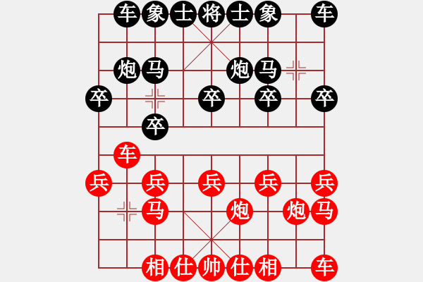 象棋棋譜圖片：CLY東南西北中643[紅] -VS- bbboy002[黑] - 步數(shù)：10 