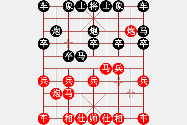 象棋棋譜圖片：湖南群牛大力負(fù)湖南鄧以 - 步數(shù)：10 