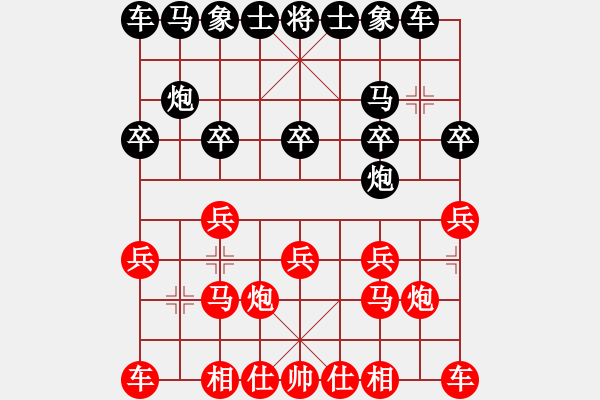 象棋棋譜圖片：倚天高手VS休閑先生(2016 10 10 星期一) - 步數(shù)：10 