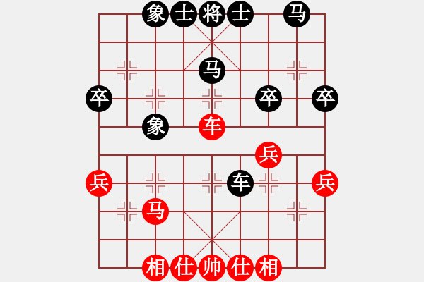 象棋棋譜圖片：名劍之精靈(9段)-負(fù)-給愛人修眉(8段) - 步數(shù)：40 