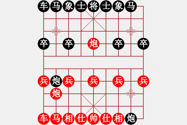 象棋棋譜圖片：11349局 A00--小蟲引擎24層 紅先和 旋九專雙核-傻瓜 - 步數(shù)：10 