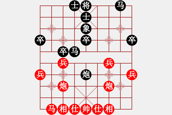 象棋棋譜圖片：格物致知(9級)-勝-金金金金金(9級) - 步數(shù)：30 