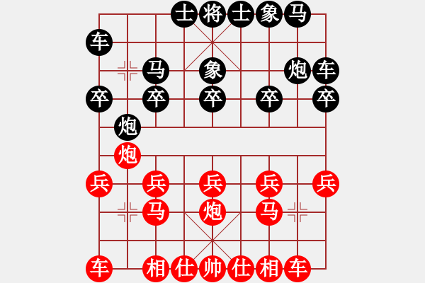 象棋棋譜圖片：橫行一天(5段)-勝-最餓(8段) - 步數(shù)：10 