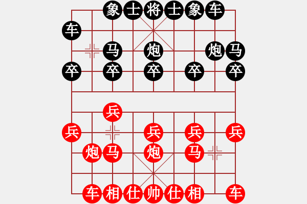 象棋棋譜圖片：141214 黃勁松（先勝）趙健 初遇弈于甕安 - 步數(shù)：10 